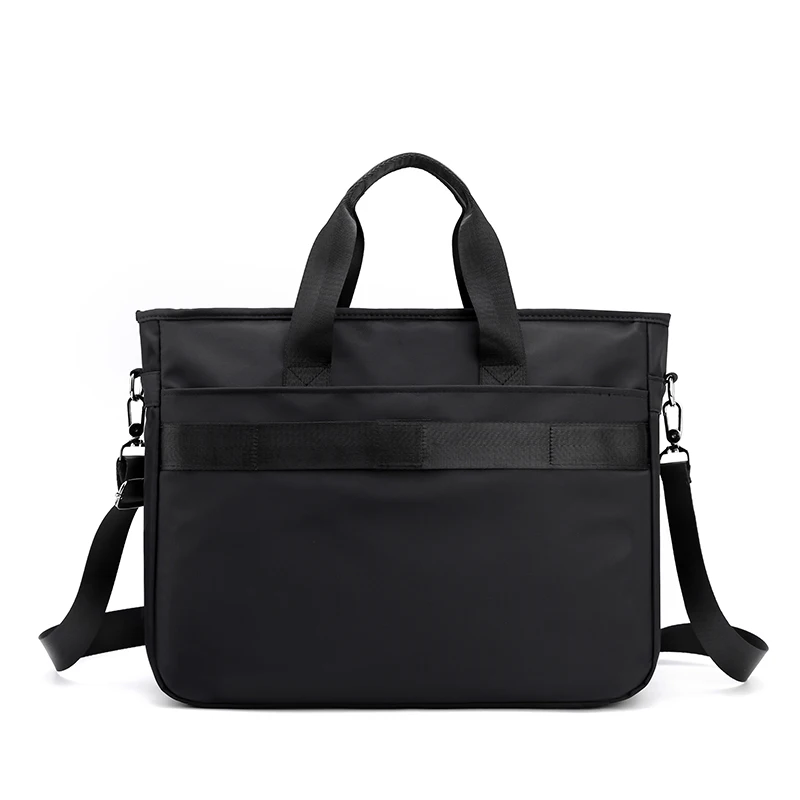 Men's Nylon Laptop Bags Large Capacity Single Shoulder Bag Casual 14 Pad Bag Daily Working Tote Bags Men Male bag for documents