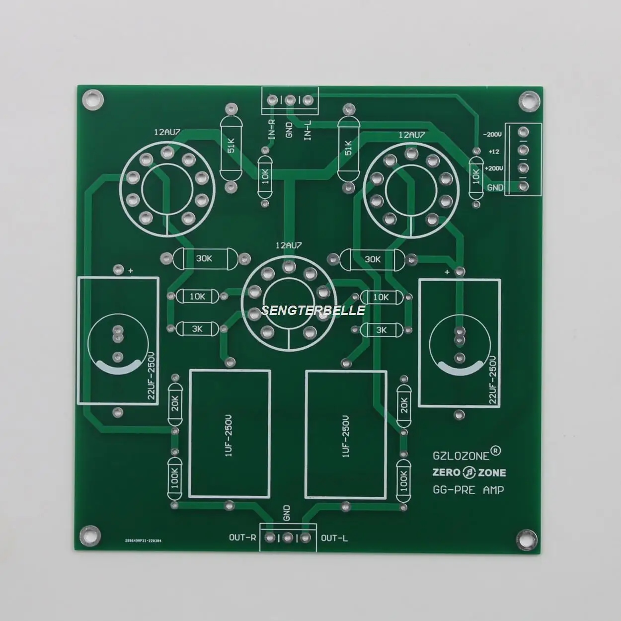 Hifi Ground Grid GG 12AU7 Preamp board Kit Tube Preamplifier kit No | Электроника