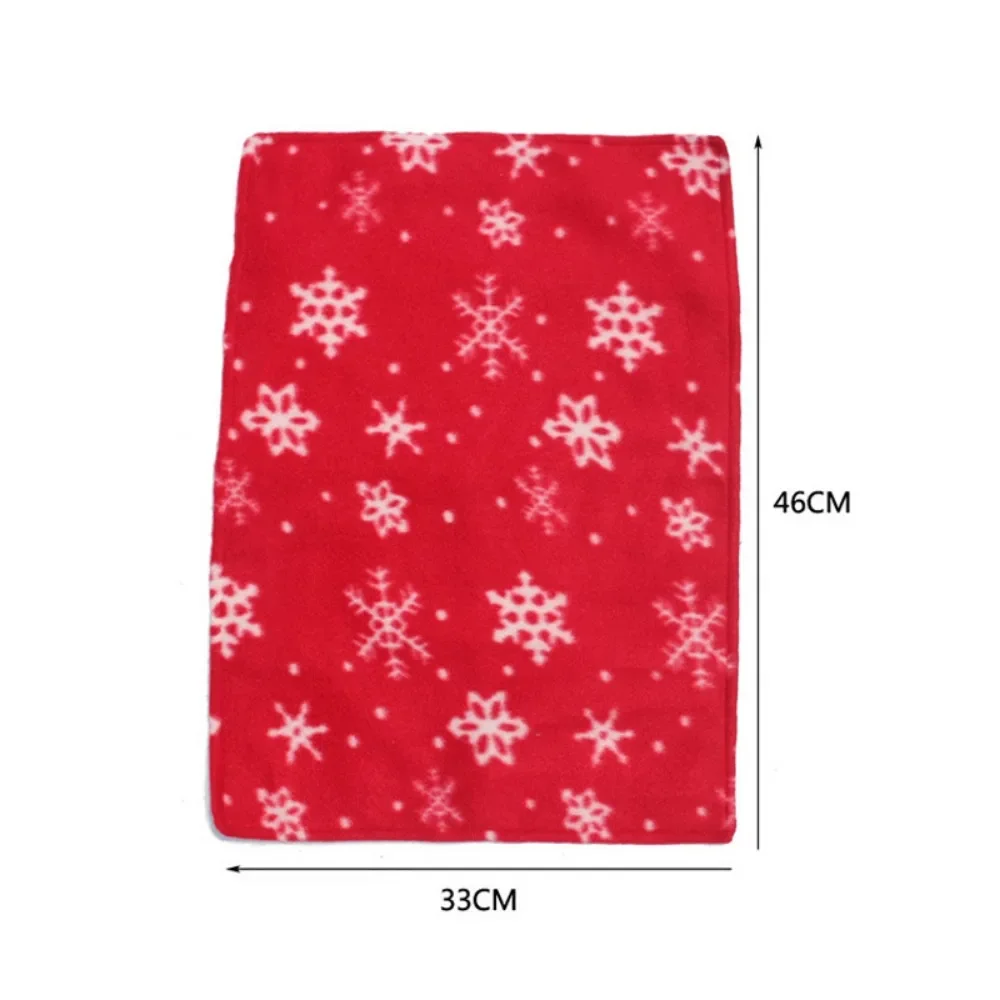 Новые рождественские салфетки бархатные и нескользящие коврики товары для