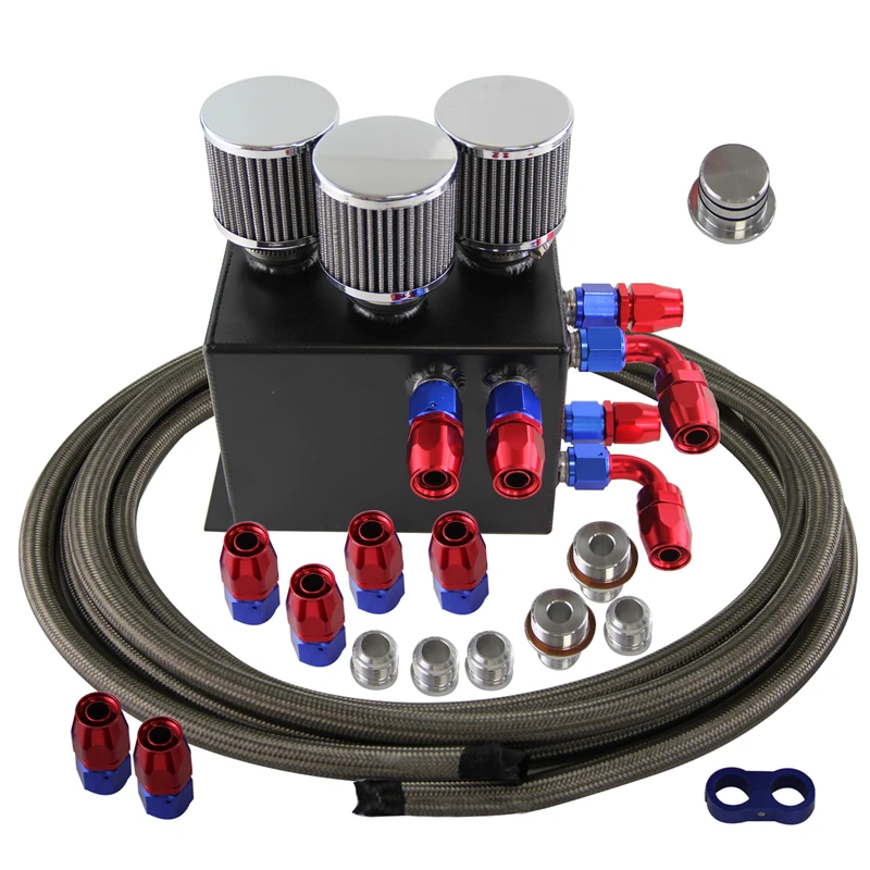 

Маслоуловитель с силовым приводом + шланг для продувочного бака AN10 для Honda Acura B16 B18