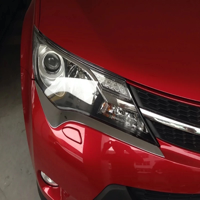 

Хромированная передсветильник фара для Toyota RAV4 RAV 4 2014 2015