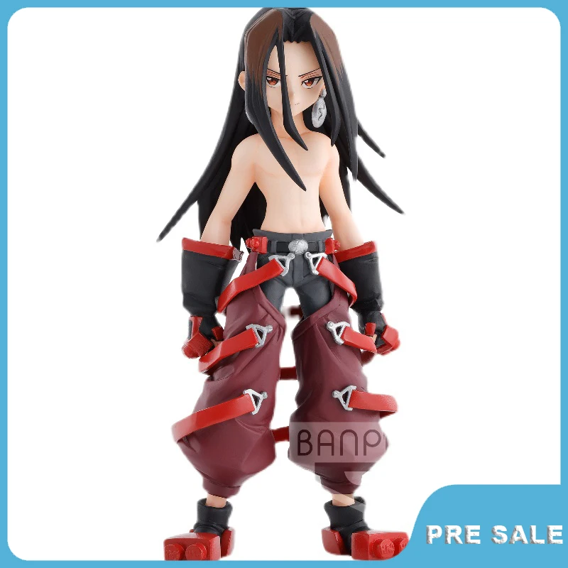 

14Cm Pre Sale Shaman King Asakura Hao Anime Action Figure Original Hand Made Toy Peripherals Collection Decorate Ornaments Gifts
