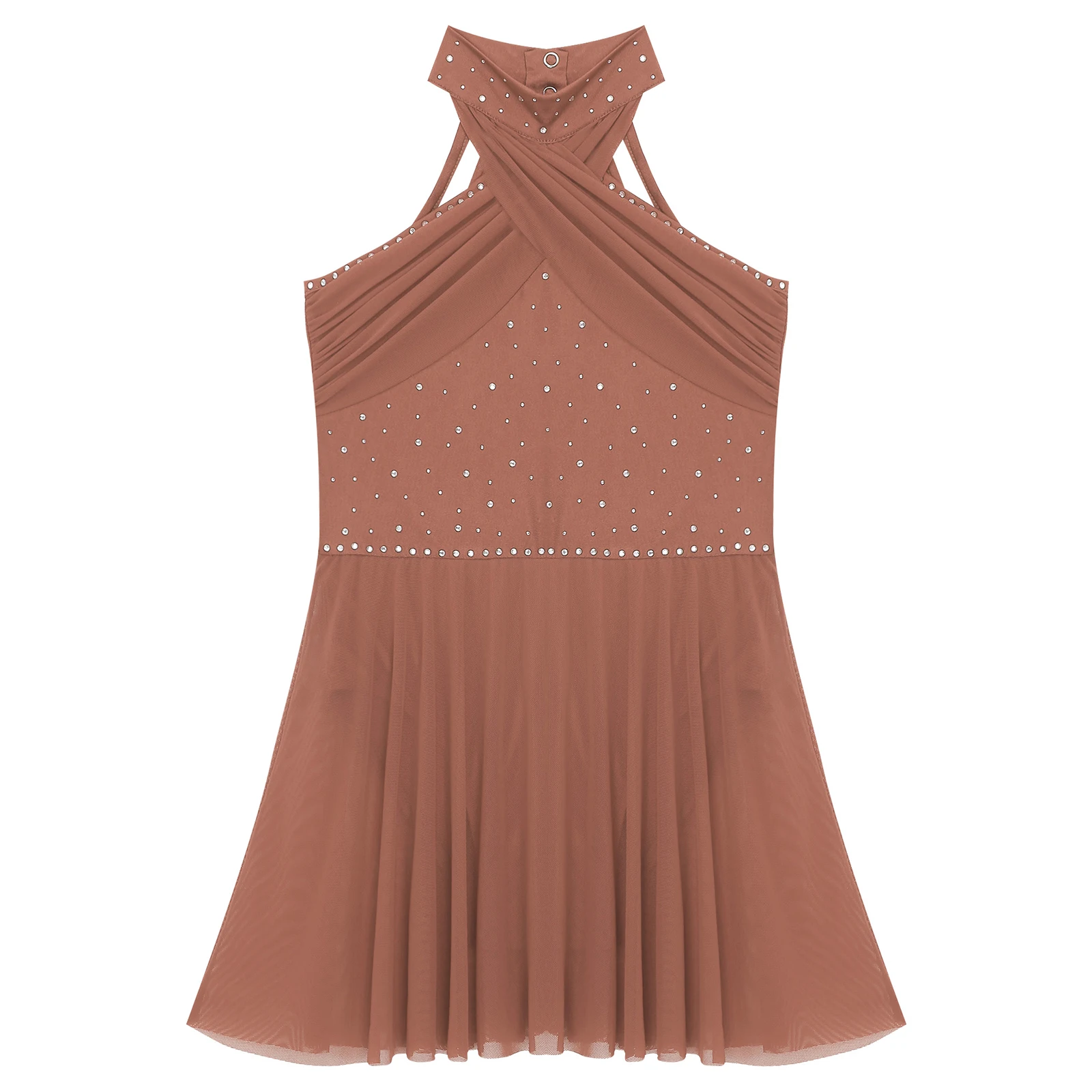 Детское современное Lyrical женское платье для катания на коньках ритмической