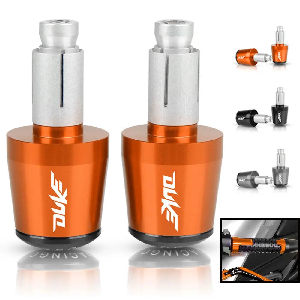 

For KTM Duke DUKE 125 200 250 390 690 790 1290 Motorcycle Accessories CNC Aluminum Handlebar Bar Ends Plug Balance Pad Modified