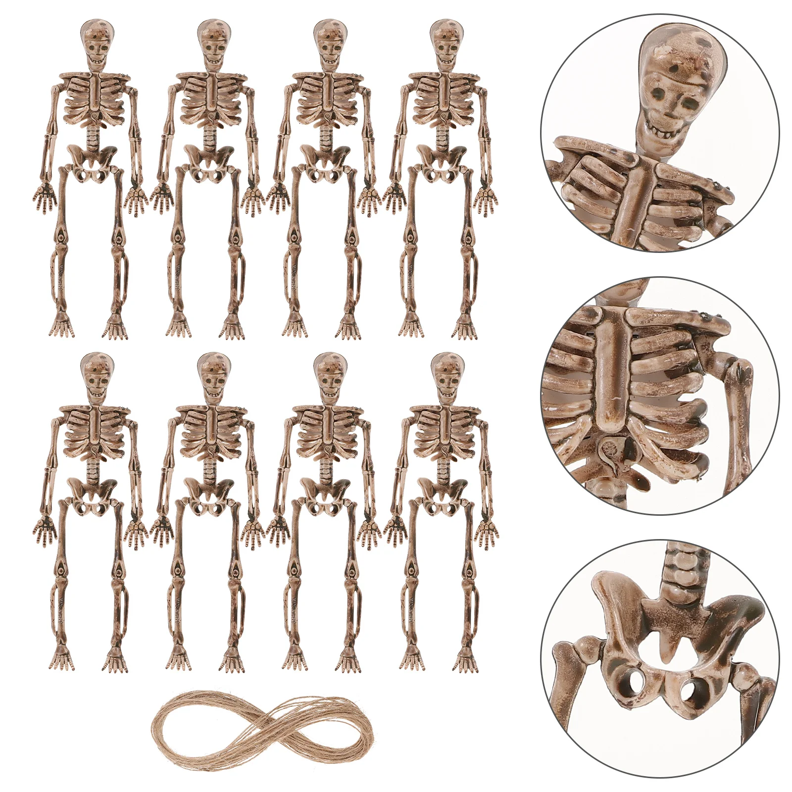 

Halloween Decorations Props Hanging Set Haunted House Stylish Garden Sculpture Plastic