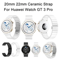 ceramic watchband for huawei watch gt3 pro gt3 46mm 42mm gt2 pro runner gs pro strap ceramic wristband smart watch band bracelet
