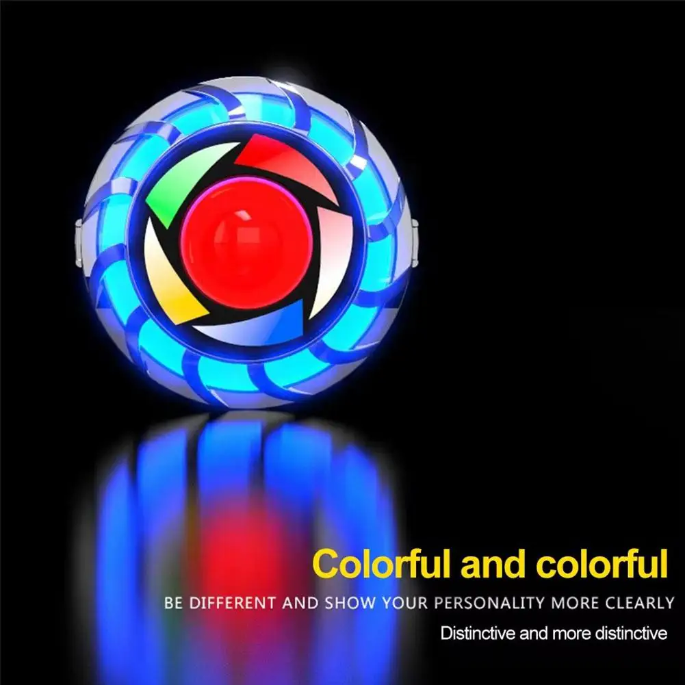 Универсальное оборудование для мотоциклов сигнальная лампа Angel RGB мигающие