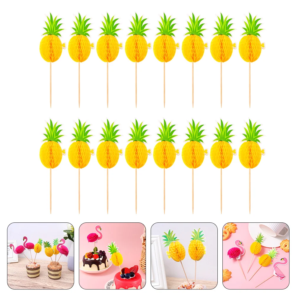 30 шт. аксессуары вставка для торта с фламинго детские свадебные украшения