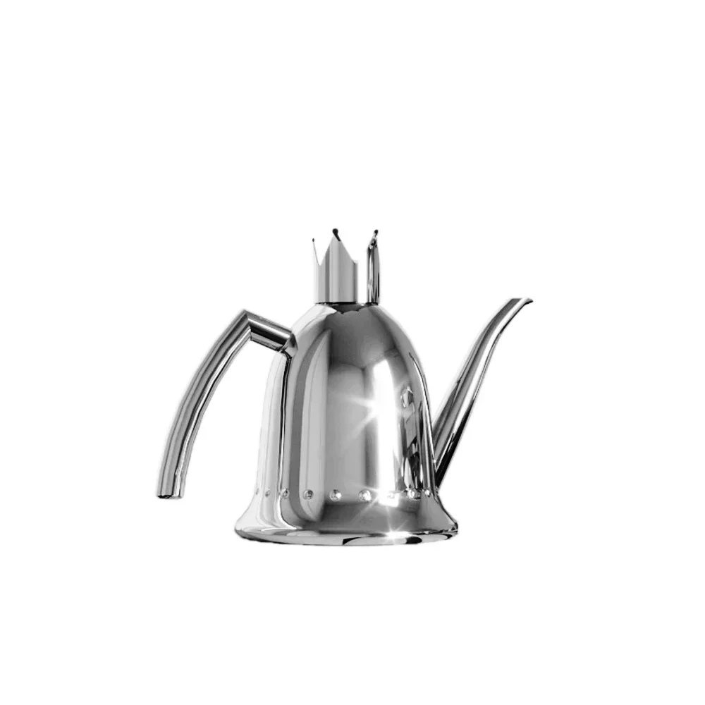 Скандинавский свет роскошный горшок из нержавеющей стали с узким горлышком