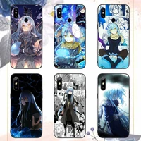 rimuru anime girl phone case for xiaomi redmi note 7 8 9 11 i t s 10 a poco f3 x3 pro lite funda shell coque cover