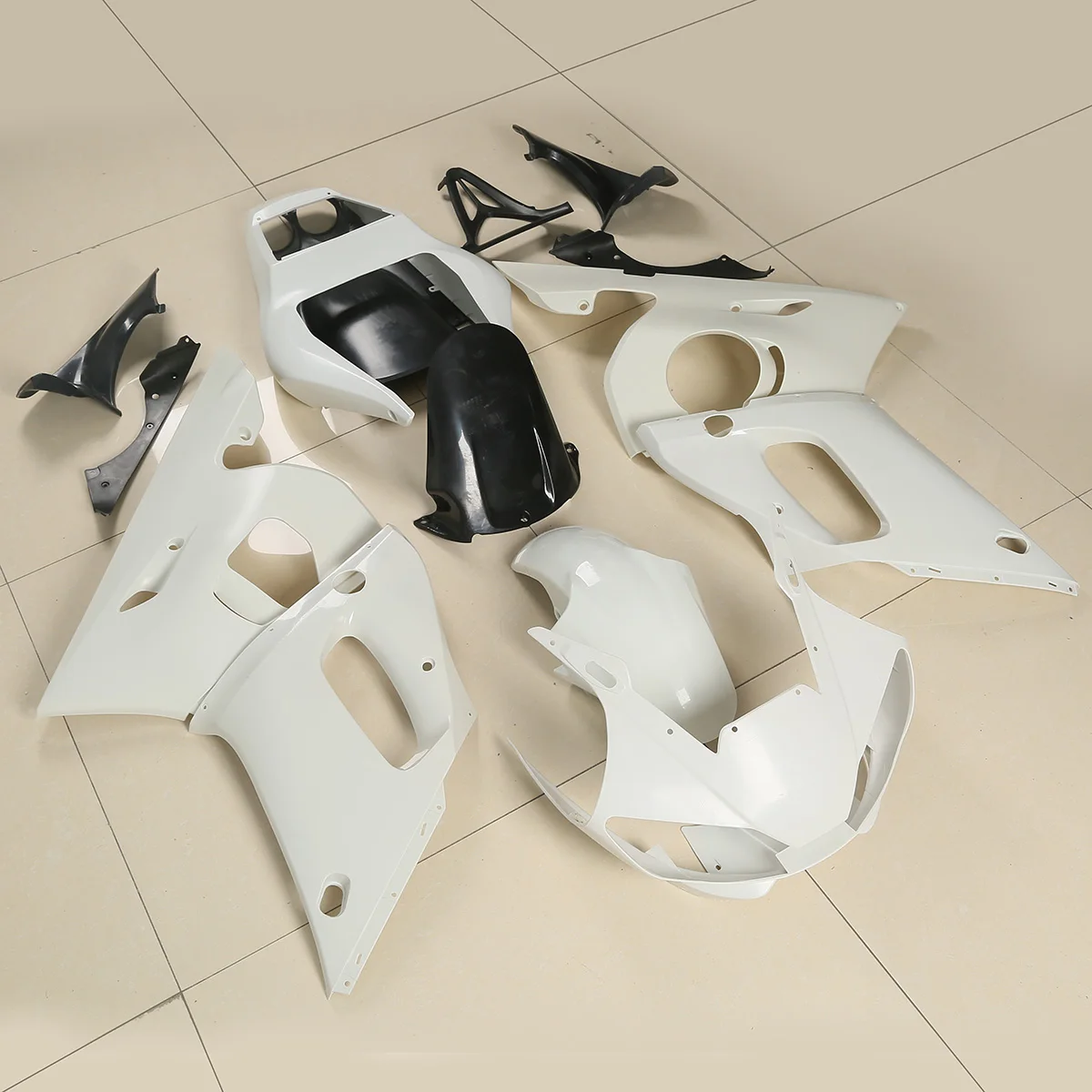 Неокрашенный корпус из АБС-пластика для мотоцикла Yamaha YZF R6 YZF-R6 YZFR6 1998-2002 1999 2000