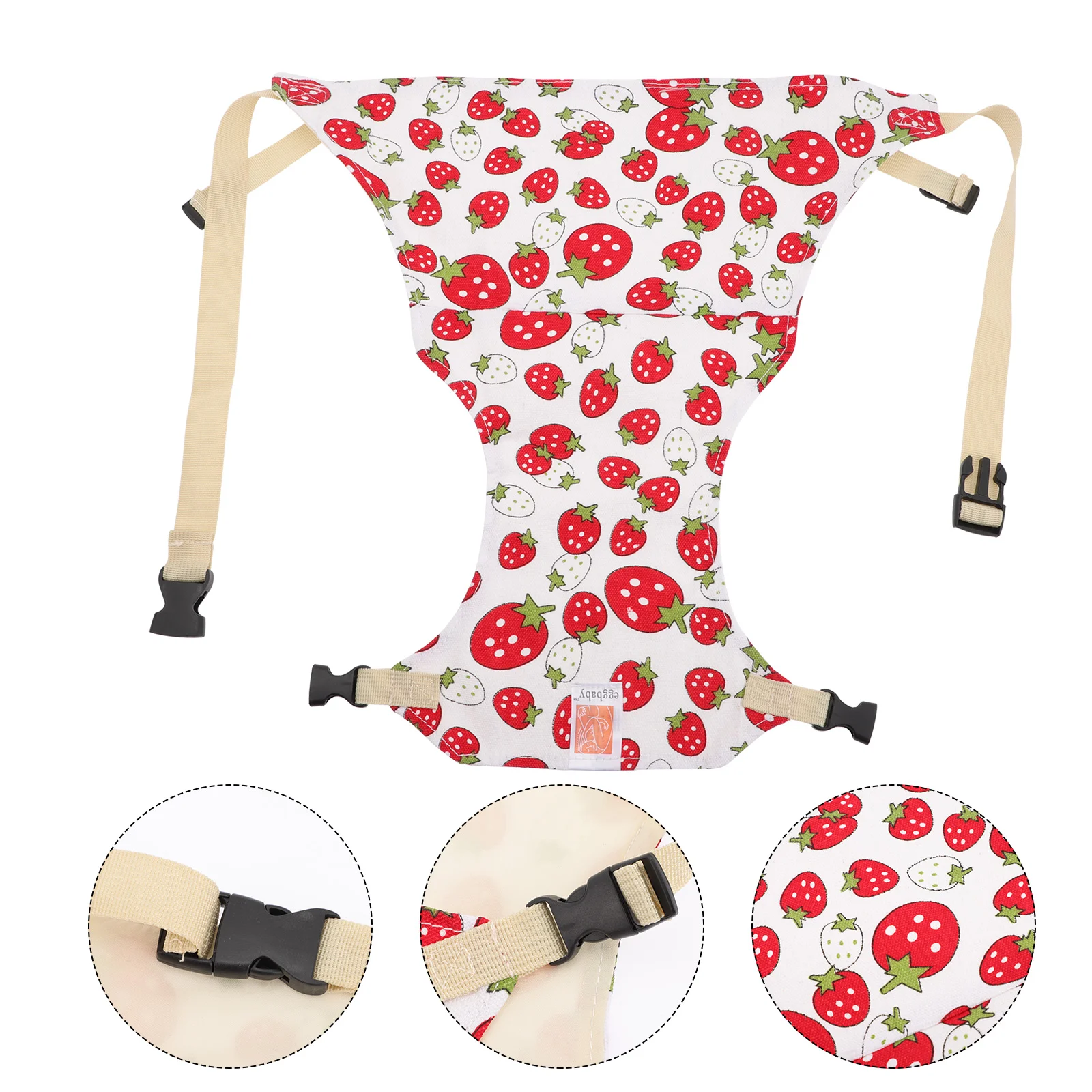 

Harness High Chair Baby Safetytoddler Household Portable Cover Belt Comfortable Strap Washable Straps