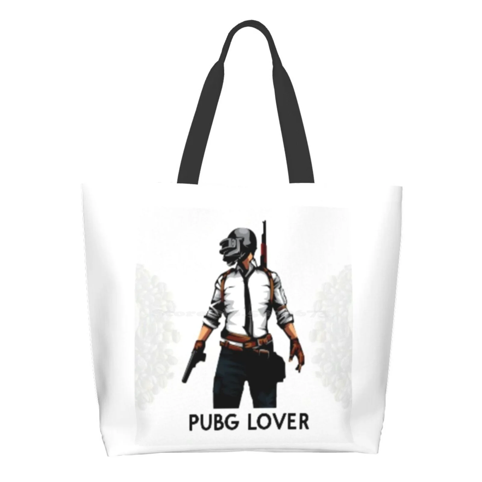 

Pubg Game Design For Printed Casual Tote Large Capacity Female Handbags Enjoy Entertainment Pubg Lover