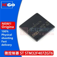 1piece100 new stm32f407zgt6 stm32f407 32 bit arm microcontroller patch lqfp144 fast delivery