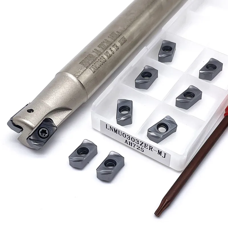 

Фрезерный станок EXN03R высокого качества, фрезерный станок из сплава, фрезерный станок с ЧПУ, фрезерный станок LNMU0303ZER, сверхмощный токарный ст...