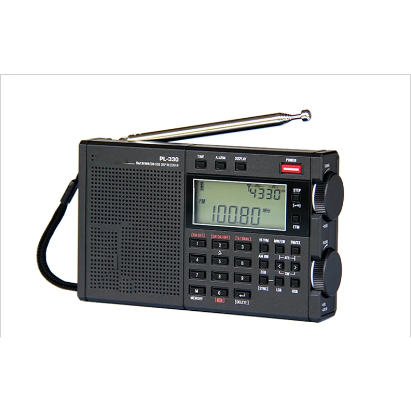 

PL-330 FM Radio Portable LW/SW/MW Single Side Band All Band Radio Receiver Newest Portable SSB All-band Receiver Radio Am Fm