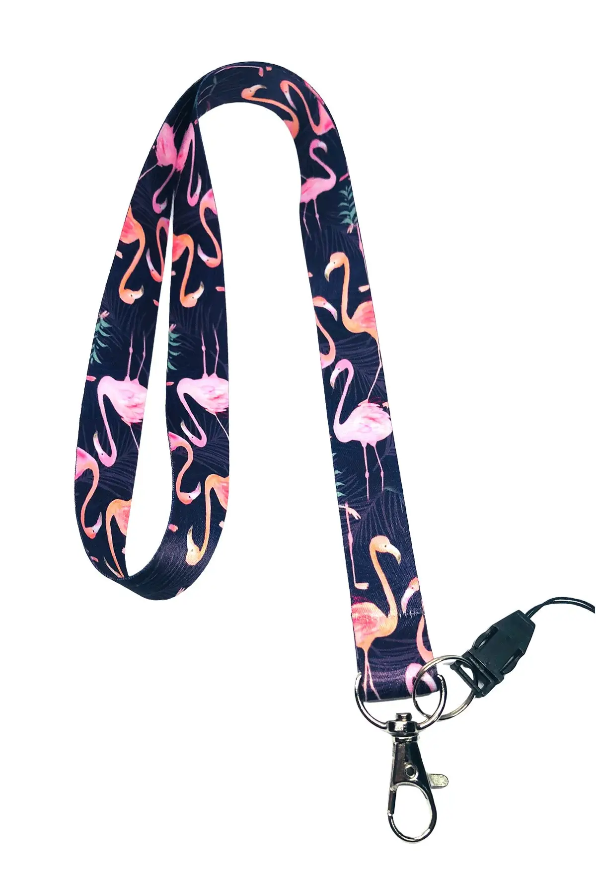 

Stationery - Flamingo Pattern Neck Lanyard And Phone Strap - Phone Accessories Practical Easy Use Fun 2022 Summer Fashion