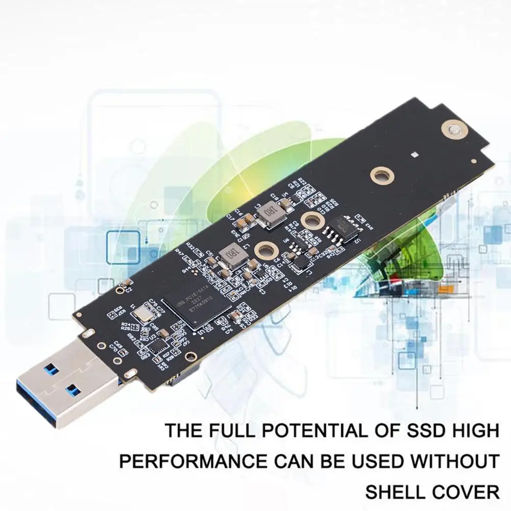

Адаптер M.2 NVME SSD-USB 3,1 PCI-E 10 Гбит/с USB 3,0