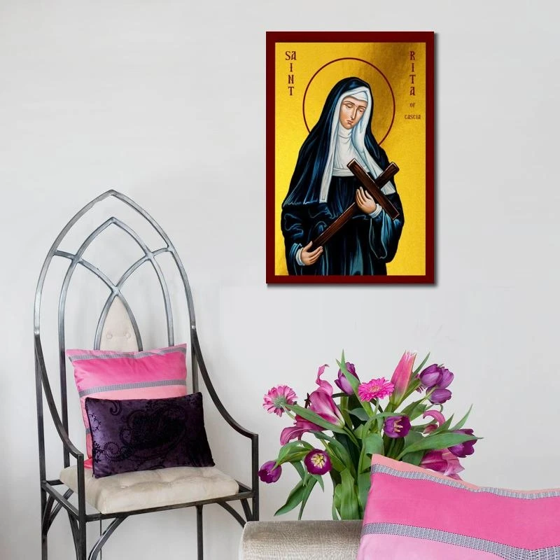 Картина на стену Святого Риты православная картина искусство религии HD печатные