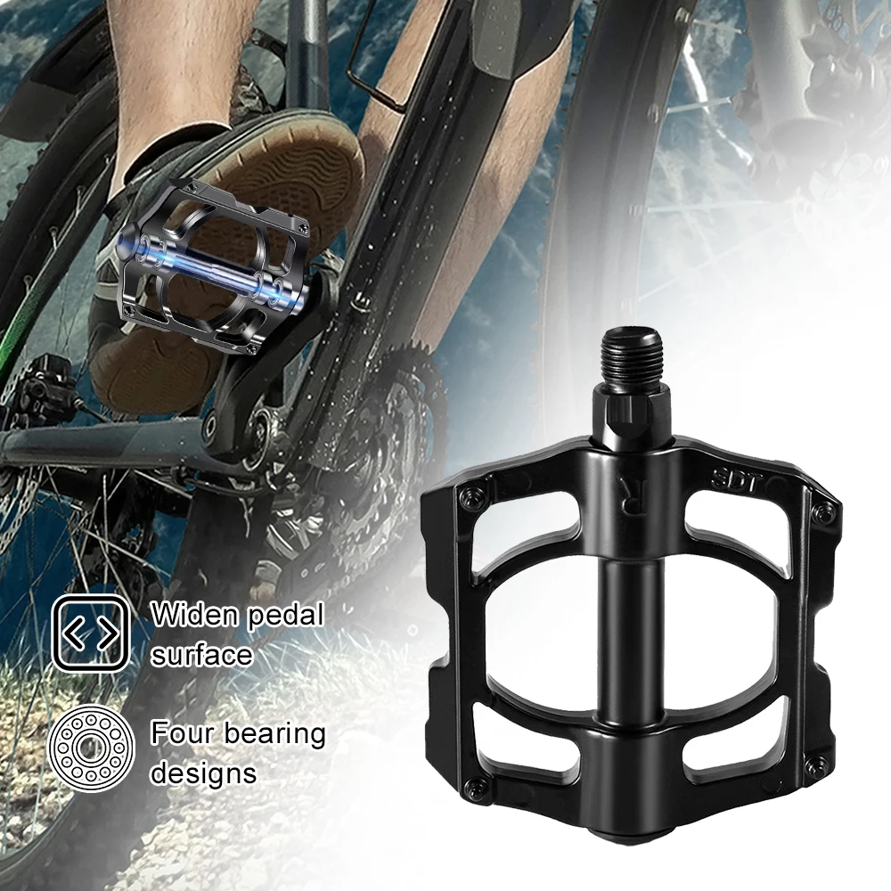 

Ultralight 4 Bearings Pedal MTB Bicycle Pedals Cycling Anti-slip Footboard Bearing Quick Release Aluminum Alloy Bike Accessories