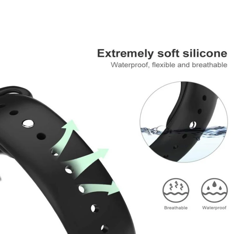 Фото Силиконовый ремешок 20/22 мм для Samsung Galaxy watch 7/6/5 Pro/4/Active 2/correa Gear S3, браслет Huawei watch GT 2/2e/pro/3/4 ремешок №3