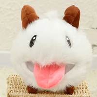 in stoc30cm league of heroes ice and snow festival lol dolls poro plush toys plush dolls customized soft toys cute game baby toy