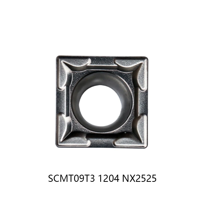 

SCMT 09T304 100% Original SCMT09T304 SCMT09T308 09T308 120404 Insert CNC SCMT120404 NX2525 Lathe Turning Tool Metal Cutter