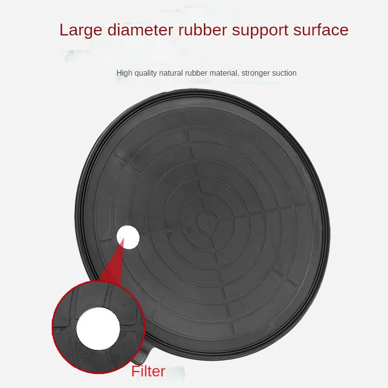 8 Inch Vacuum Suction Cup 250kg Bearing Capacity Heavy Duty Vacuum Lifter for Granite Tile Glass Manual Lifting