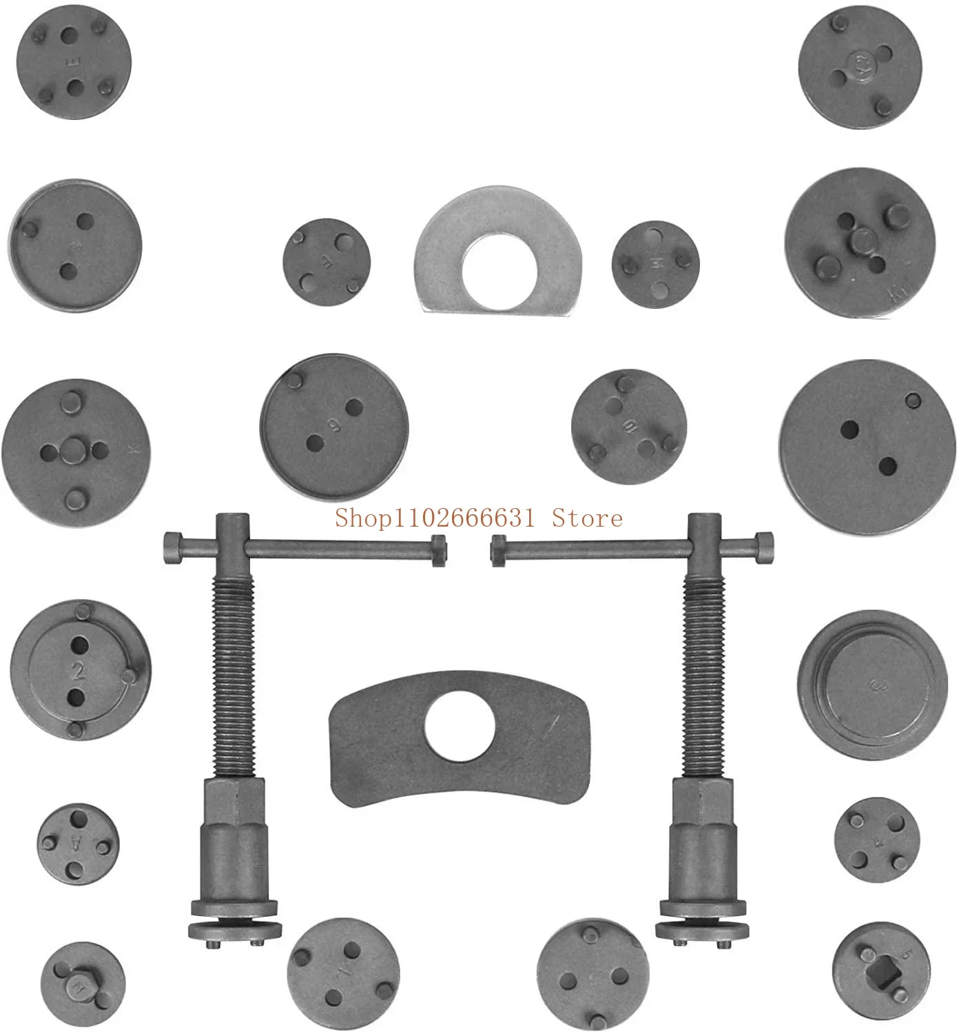 22 шт. универсальный автоматический регулятор суппорта дискового тормоза набор