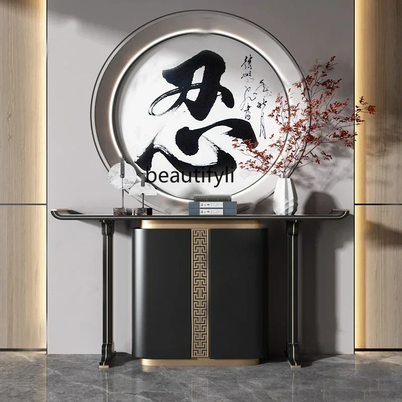 LНовый шкаф на крыльце из цельного дерева в китайском стиле светлый роскошный