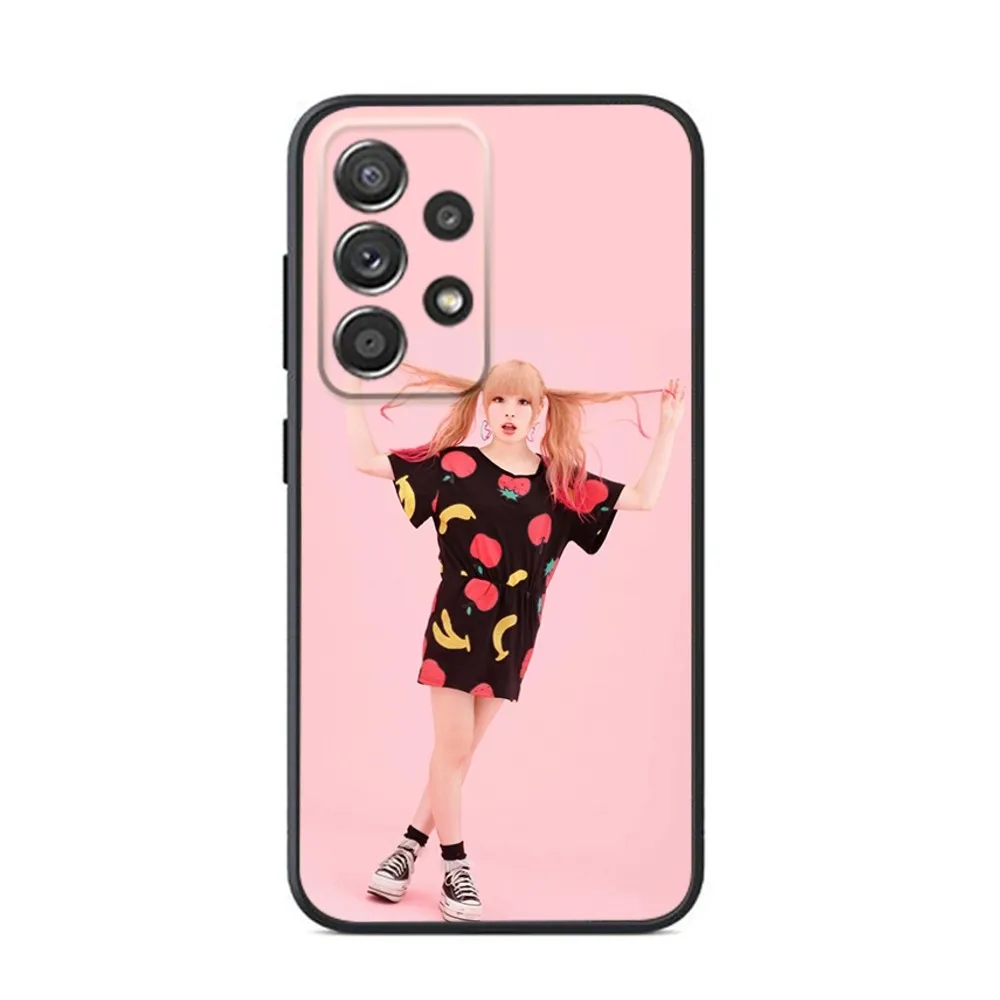 Чехол для телефона K-Kyary pamyu Samsung S24 S23 S22 S21 S20 S10 S10E S9 Plus FE Note 20 Ultra 10 9 черный чехол
