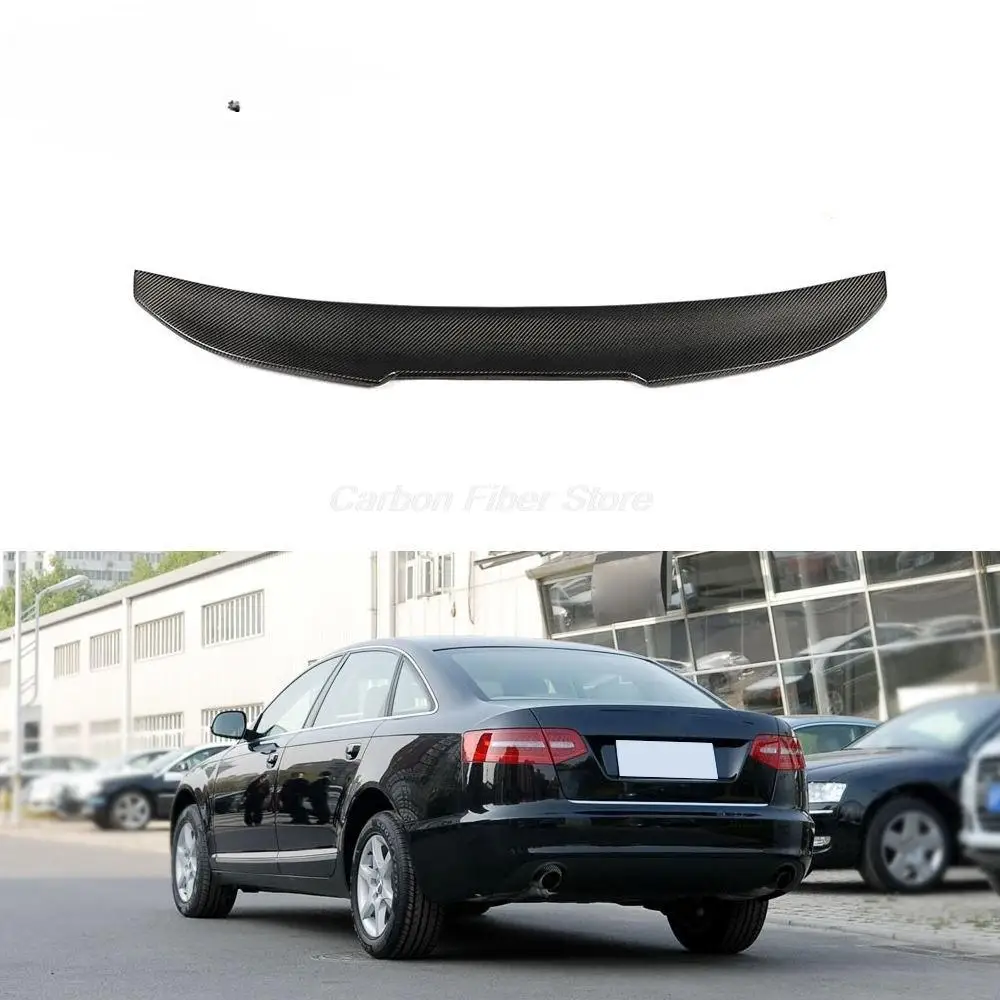 

Carbon Fiber A6 Rear Trunk Wing for Audi A6 C6 4-Door 05-11