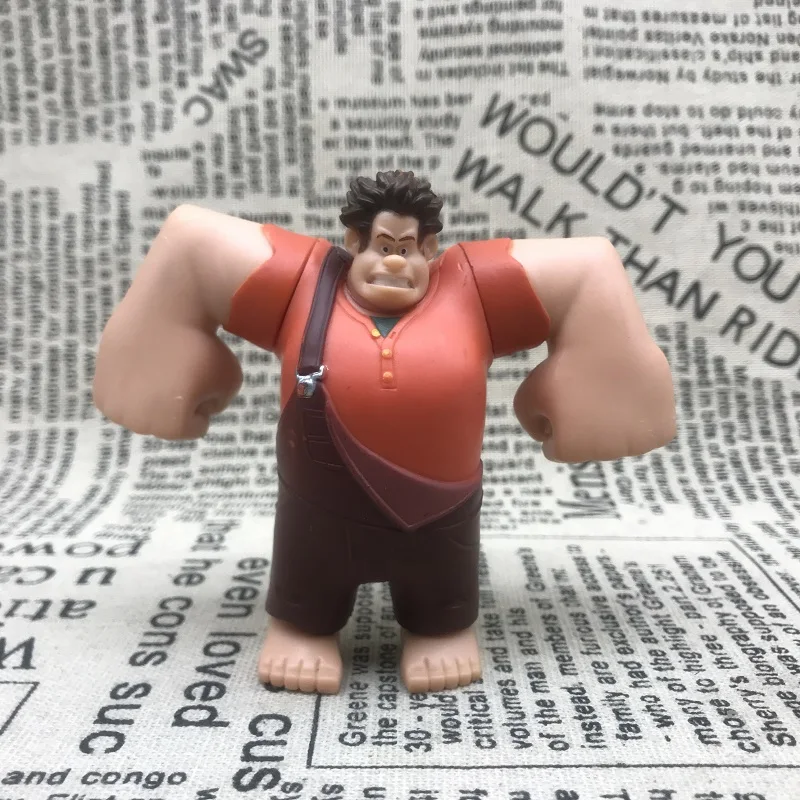 

TOY GODS Action Figure Toys Wreck-it Ralph 8cm High PVC Action Figure Model Toy For Gift,Children,Collection,Decoration