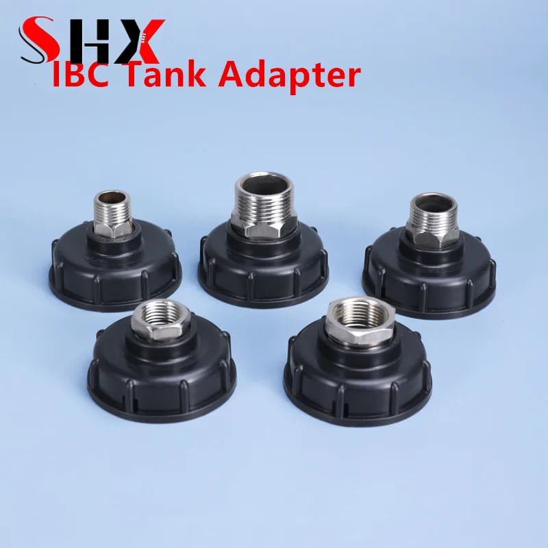 

1000L IBC Tote Tank Drain Adapter 304 Stainless Steel Spout Fittings Replacement Home Garden Irrigation Switch tool