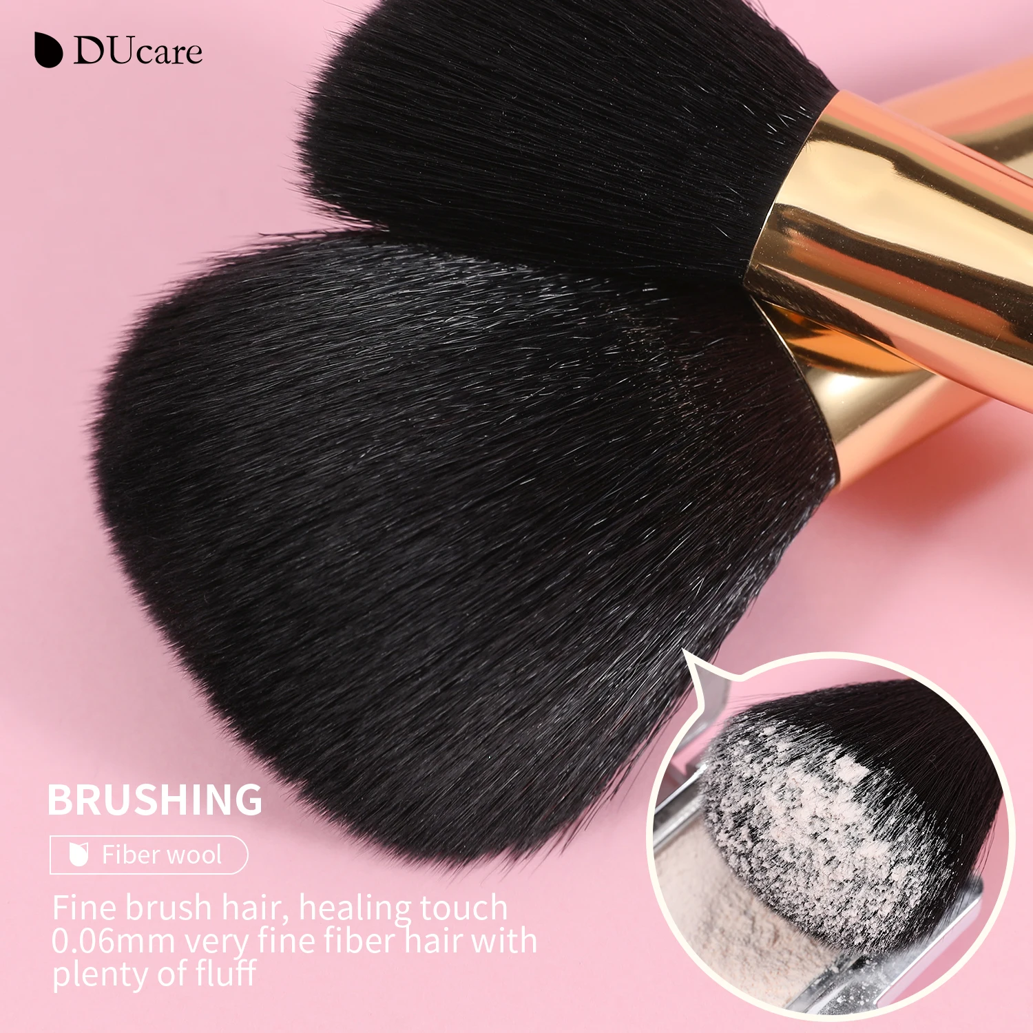 Набор кистей для макияжа DUcare 8 шт. набор косметического тонального крема теней