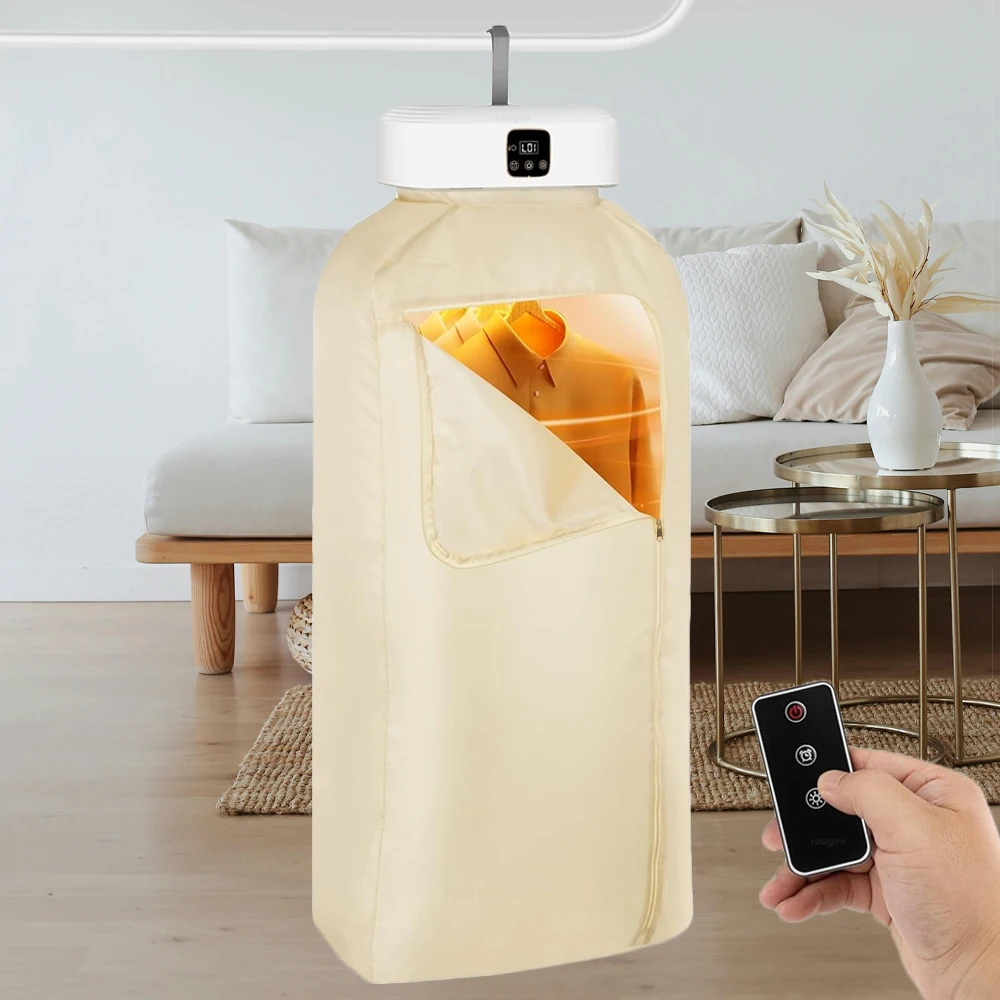 

Портативная Мини-сушилка Для Одежды Электрическая Складная С Мешком Для Сушки, Пультом ДУ, Функцией Тепловой Сушки