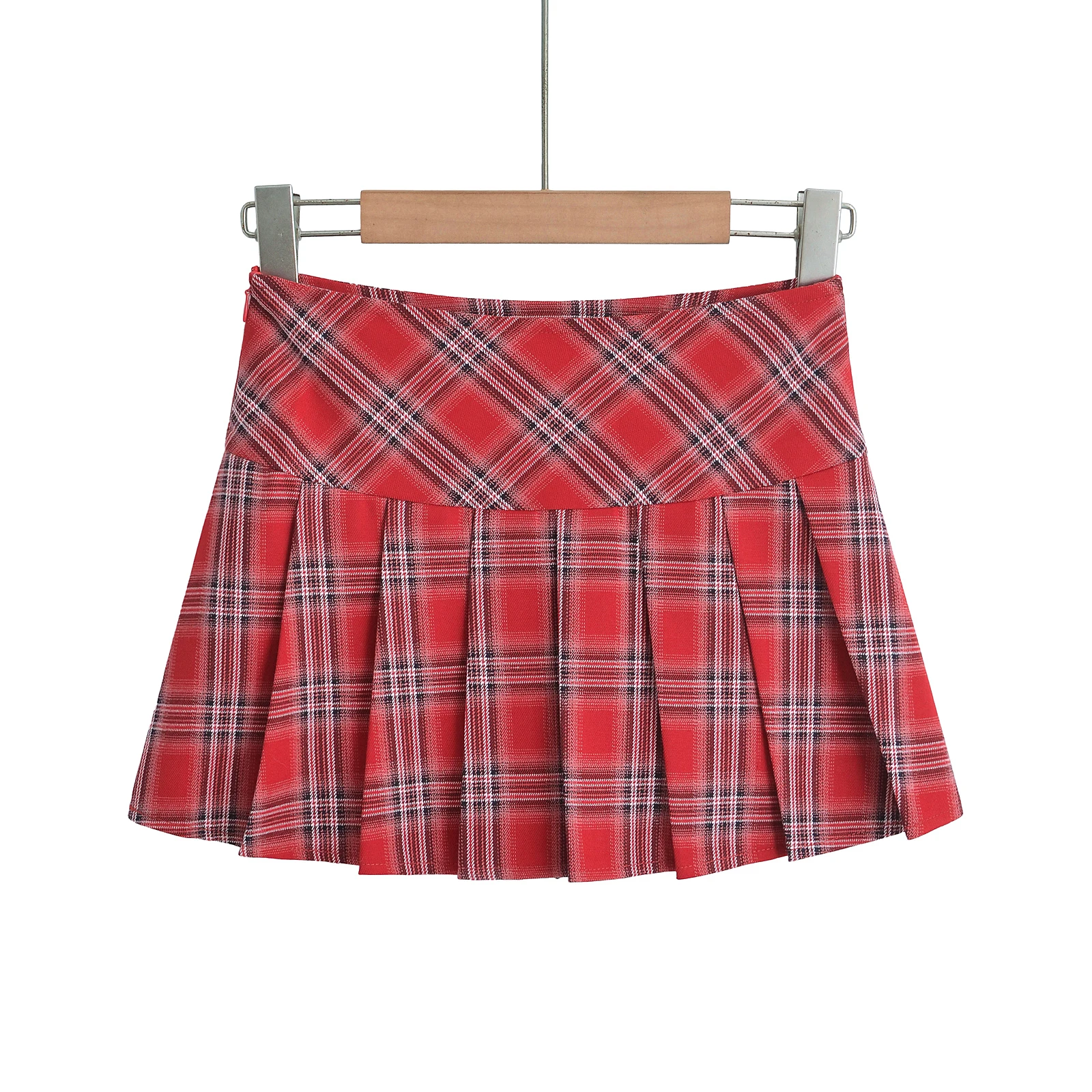 Клетчатая мини-юбка для женщин