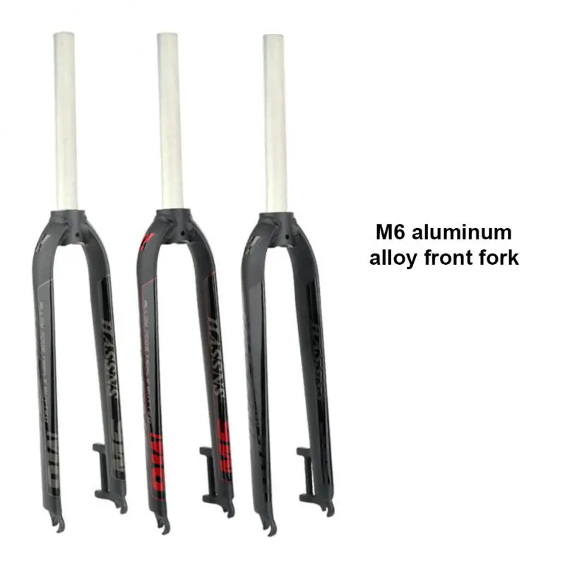 

Labor-saving Shock Absorber Light Weight Aluminum Alloy Bicycle Front Fork Firm Hard Fork Bicycle Parts Toughness Bike Brake
