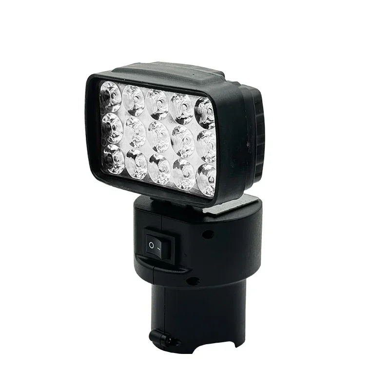 Li-ion Battery Working Lamp Spotlight Lantern Flashlig For Lomvum DeYun ZhiPu FuGe for KoMax GCRAFT 12V 10.8V Lithium