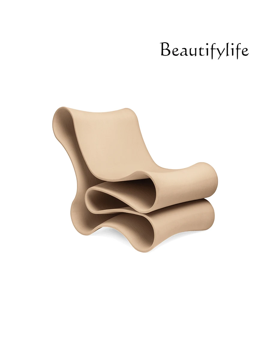 Скандинавский дизайн креативная необычная форма Повседневная Спинка Складной