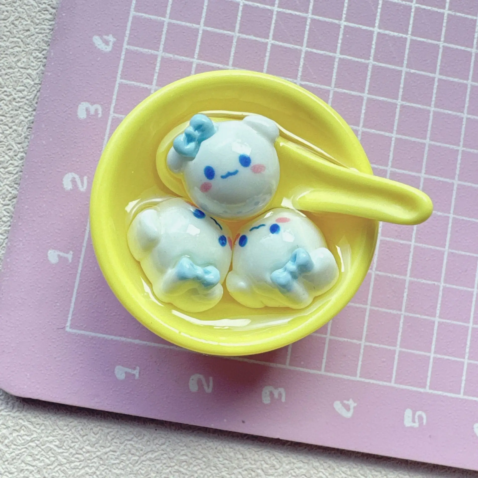 Sanrio Cinnamoroll Kuromi модели фрикаделек Kawaii Pochacco Hello Kitty украшение комнаты детские