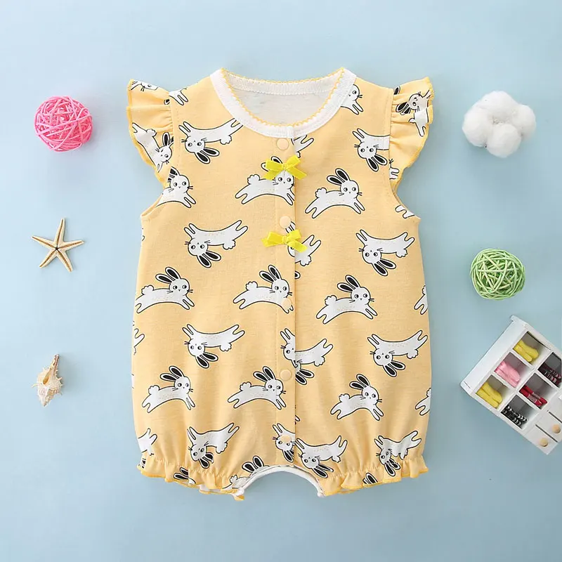 Одежда для малышей летняя одежда комбинезон новорожденных девочек халат