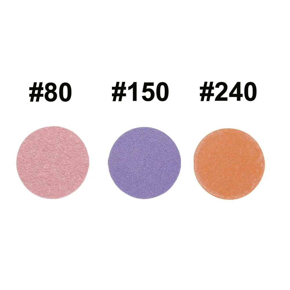 100 шт./кор. красочная шлифовальная бумага 25 мм с металлическим валом пилка для ног