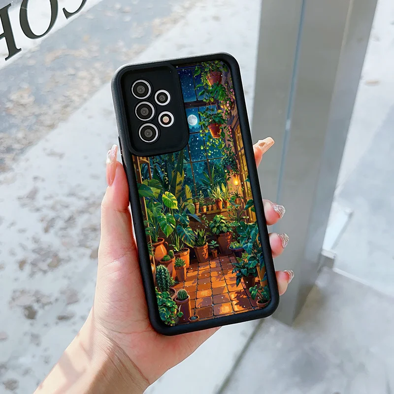 Винтажный чехол для телефона с цветочным узором Palm Leaf для Xiaomi Redmi Note 14 Pro Plus 13 12 11 PRO 10 9 9S 11T Ultra 14C 13C 12C Чехлы (art.: 3920d42bc4fdb) - 3920d42bc4fdb