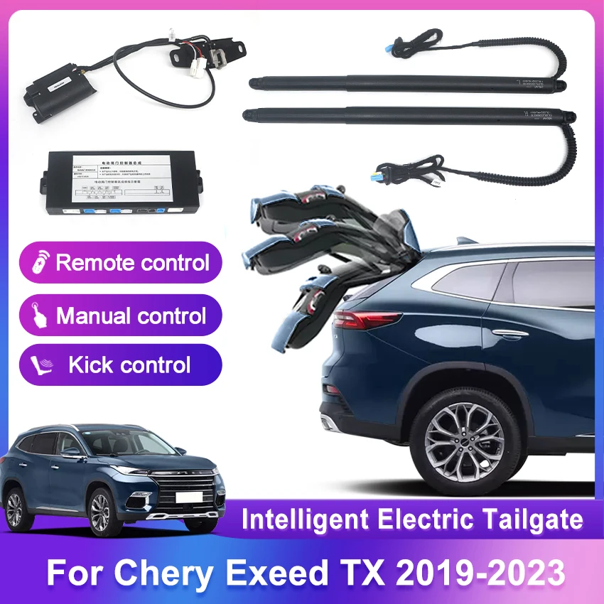 

Electronic Auto Trunk Lift Car Electric Tailgate Liftgate Drive Kick Sensor For Chery Exeed TX 2019-2023 Rear Door Power Kit