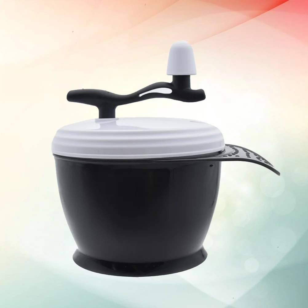 

Bowl Hair Dye Coloring Mixer Cream Electric Tools Diy Salon Manual Dyeing Scale Cranked Hand Mixing Color Tool