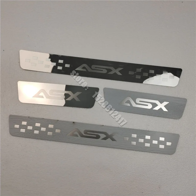 

For Mitsubishi Asx 2013-2017 2018 2019 Car Styling Stainless Steel Door Sill Scuff Plate Guards Threshold Pedal Styling Trim