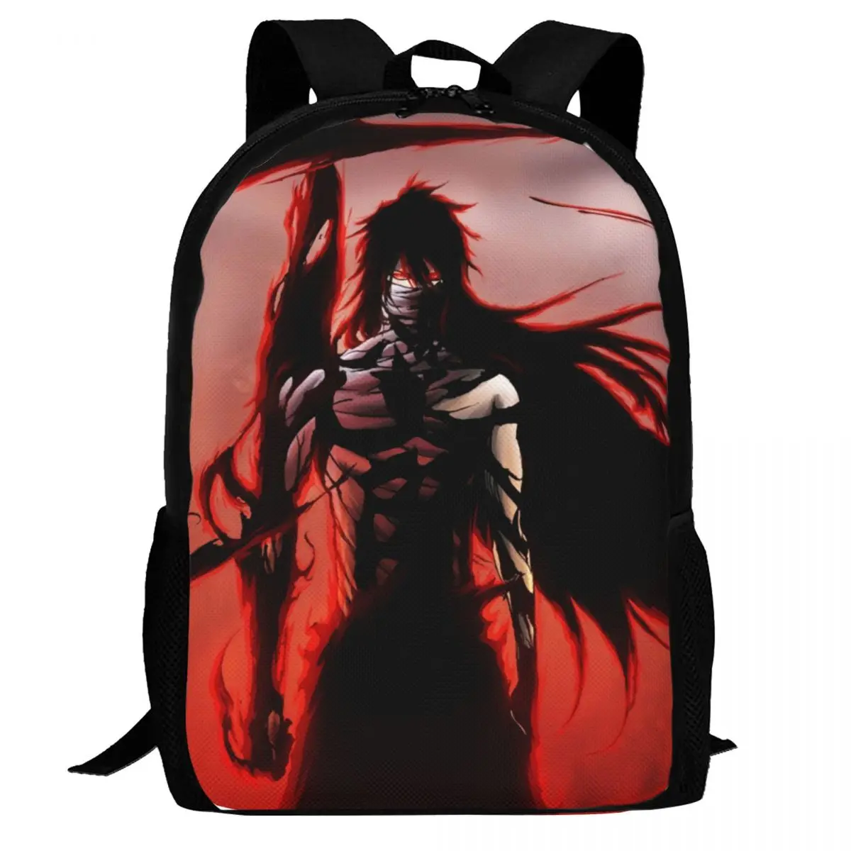 Дорожный рюкзак для ноутбука с аниме отбеливателем Kurosaki Ichigo деловая школьная