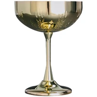 270ml stainless steel martini cocktail glass goblet creative personality metal glass wheat ear glass champagne glass a