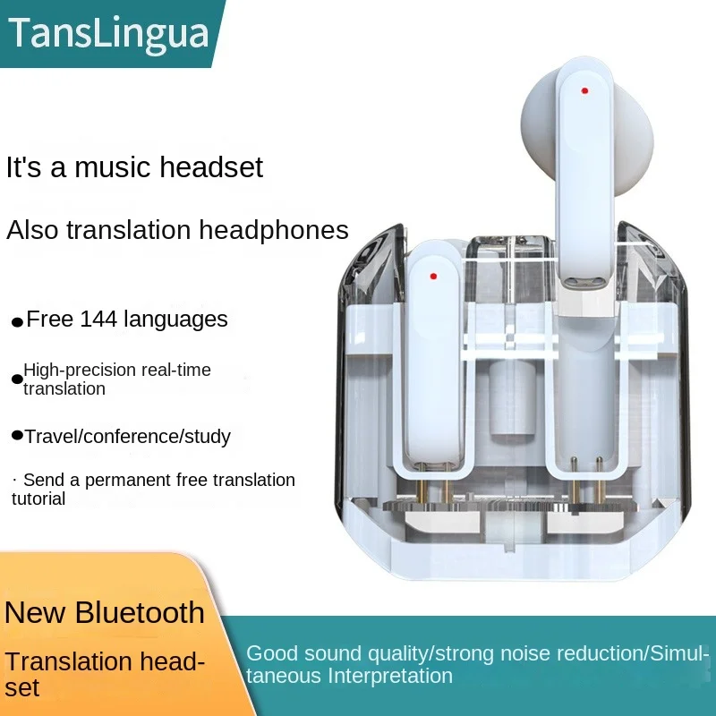 

Multi-function Translator Bluetooth Translator Headset Headset Wireless Smart Translation Headsets Wireless Bluetooth Travel